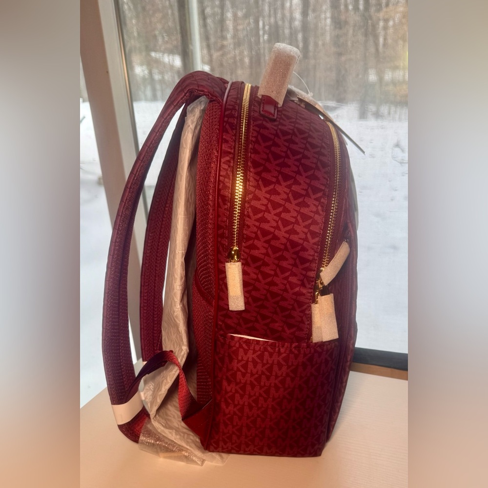 Michael Kors “Sable” Signature Backpack - Picture 3 of 11
